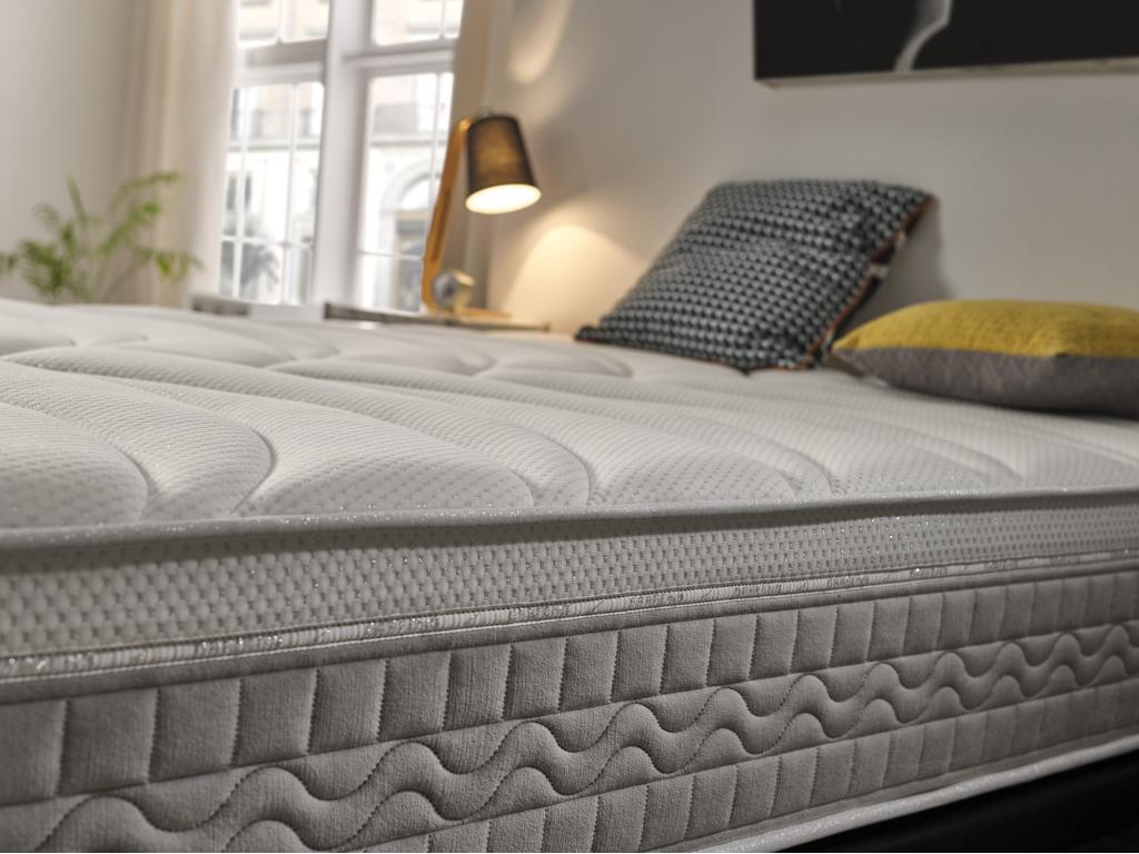 Matelas Boisonaélastique Luxe Boisona Argent H30 90x190 30cm/2 LXIU36055