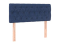 Tête de lit Bleu 100x7x78/88 cm Tissu JBES32397