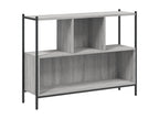 Bibliothèque Boisona gris 102x28x77,5 cm bois d'ingénierie AHPJ13244