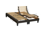 Lot de 2 sommiers de relaxation électrique Boisona confort réglable Dimensions - 2x90x200 cm EKJL54407