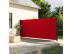 Auvent latéral rétractable rouge 180x500 cm MLJW97857