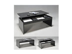 Table basse plateau relevable Boisona 100x50cm / Noir XMLK05189