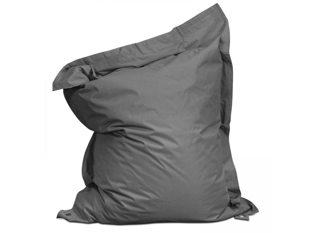 Pouf de jardin en polyester gris 180x145 cm ERES86157