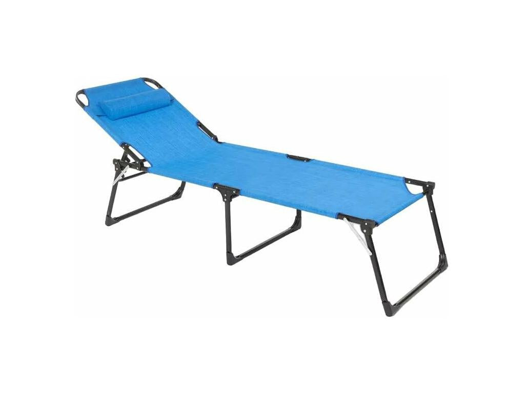 Bain de soleil pliable en aluminium transat de plage Boisona ZZNV00450