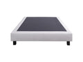 Ensemble Sommier gris 20cm et Matelas Boisona 20 cm mousses haute densité ferme face été/hiver 160x200cm IBID29099