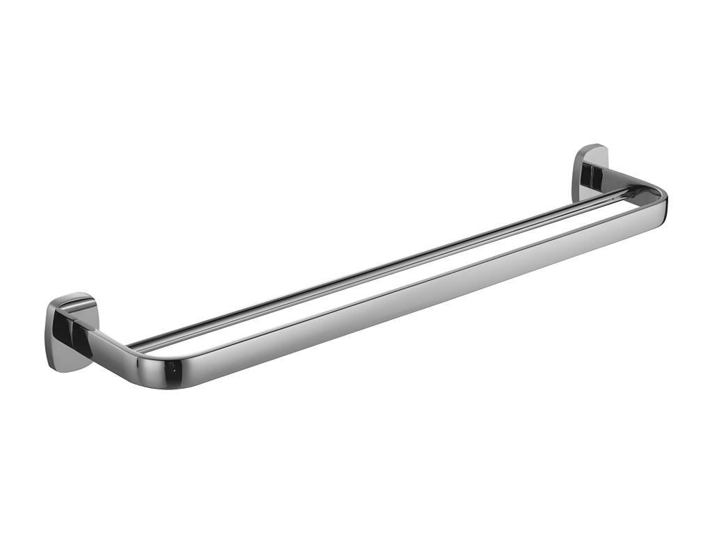 Porte-serviettes 2 Barre Fixe Boisona 64 Cm Laitoncouleur Boisona MNLL67816