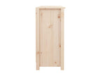 Buffet 100x35x74,5 cm Bois massif de pin VAJR95216