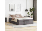 Cadre de lit Boisona avec matelas gris 140x200 cm similicuir WYIU89833