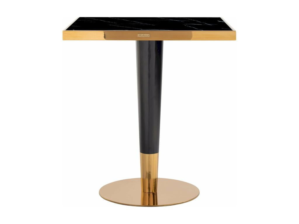 Table noire, 70 x 70 cm