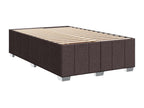 Sommier à Boisona de lit avec matelas Marron foncé 120x200 cm NQDZ53926