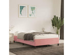 Cadre de lit rose 120x190 velours CFBS23065