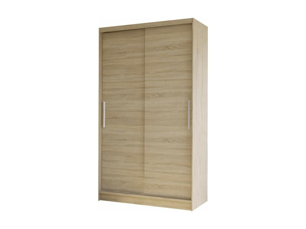 Armoire en chêne brun, 200 x 100 x 58 cm