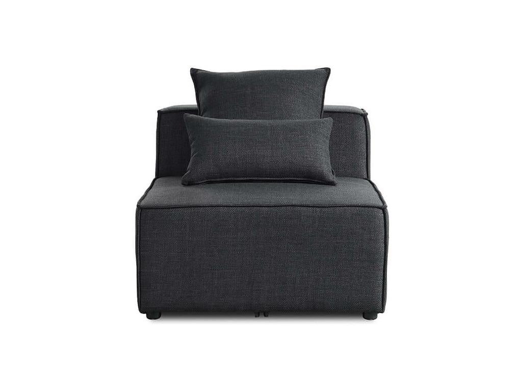 Accueil Boisona Canapé modulable Boisona Anthracite Canapé central WPMB72938