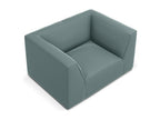 Boisona - Fauteuil Boisona en velours menthe - 120x92x69cm LVFG26852