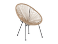 Lot de 2 chaises de jardin Boisona II Naturel XHXQ05779