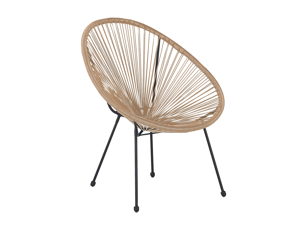 Lot de 2 chaises de jardin Boisona II Naturel XHXQ05779