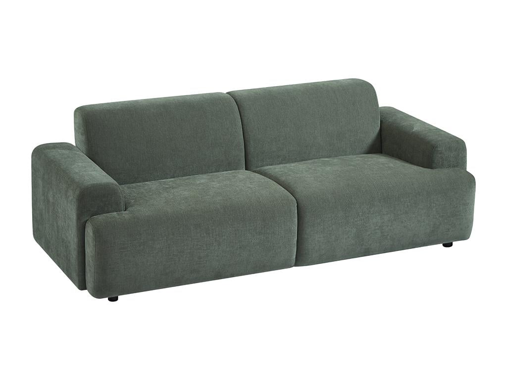 Canapé 3 places en tissu vert Boisona GYTU99461