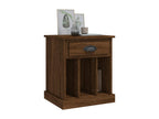 Tables de chevet 2 pcs chêne marron 43x36x50 TSIA94181
