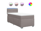 Sommier à Boisona de lit avec matelas Boisona 90x190 cm Tissu ORXP53559