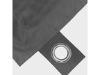 Pouf de jardin en polyester gris 180x145 cm ERES86157