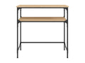 Table console chêne Boisona 75x35,5x75 cm bois d'ingénierie NWEO85832