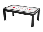 Table de Air Hockey Convertible Boisona 213cm Noir CHLQ39132