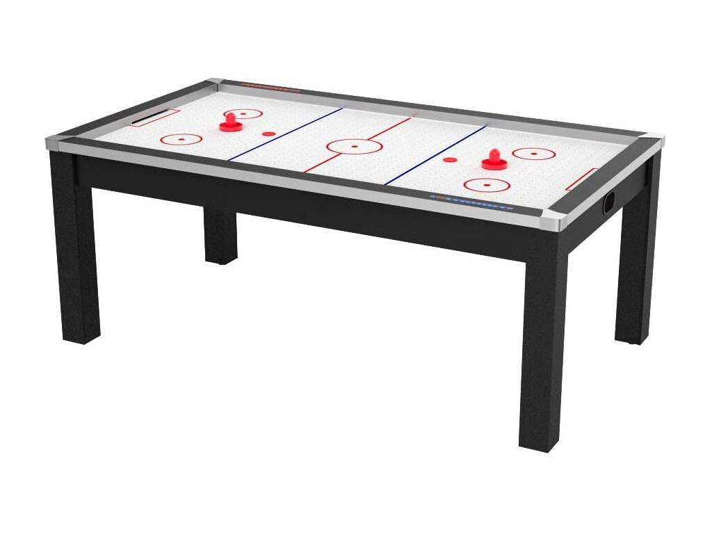 Table de Air Hockey Convertible Boisona 213cm Noir CHLQ39132