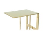 Table d'appoint dorée