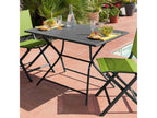 Table de jardin en aluminium 4 personnes Boisona PHBD67190