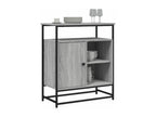 Buffet Boisona gris 69x35x80 cm bois d'ingénierie KAJM85327