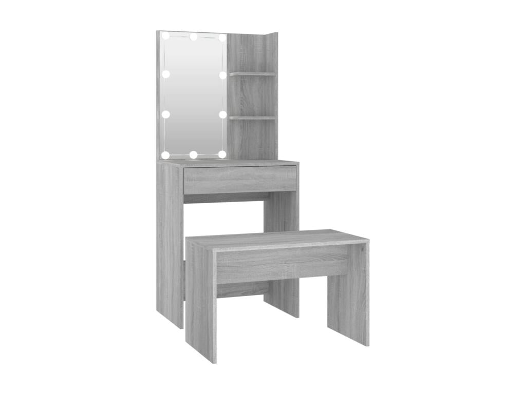 Ensemble de coiffeuse tabouret bois marron 60x40x140 cm 02 0006289 PWNK76857