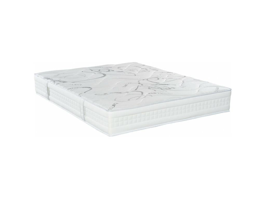 Ensemble Lysvia MORPHOZONE 215 Sommier Tradition Graphic 13cm Pieds 130x200 Latex COVT57886