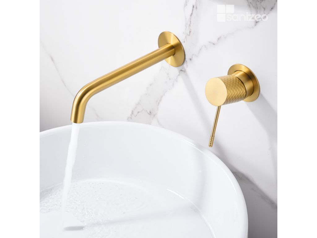 Robinet Mitigeur de Lavabo anti-calcaire Encastré Ou Brossé GLG053/OC GZHR71526