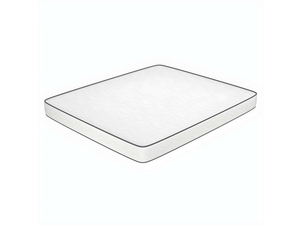 Matelas économique 150x190 hauteur 15 cm - Boisona - Simple UEGU97216