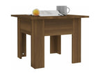 Table basse Chêne marron 55x55x42 cm Aggloméré BLMH28907