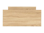 Cadre de lit chêne Boisona 90x200 bois d'ingénierie JOSB27626