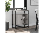 Buffet Boisona gris 69x35x80 cm bois d'ingénierie KAJM85327
