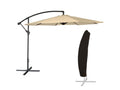 Parasol déporté Boisona rond 3m de diamètre beige housse - Boisona SJRF91783