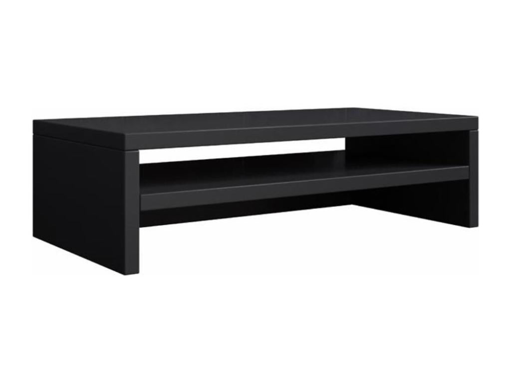 Support de moniteur pour Chambre Bureau en Noir avec 46x23x13cm Boisona HMLE57717