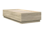 Cadre de lit sans matelas chêne Boisona 75x190 cm HAJT19803