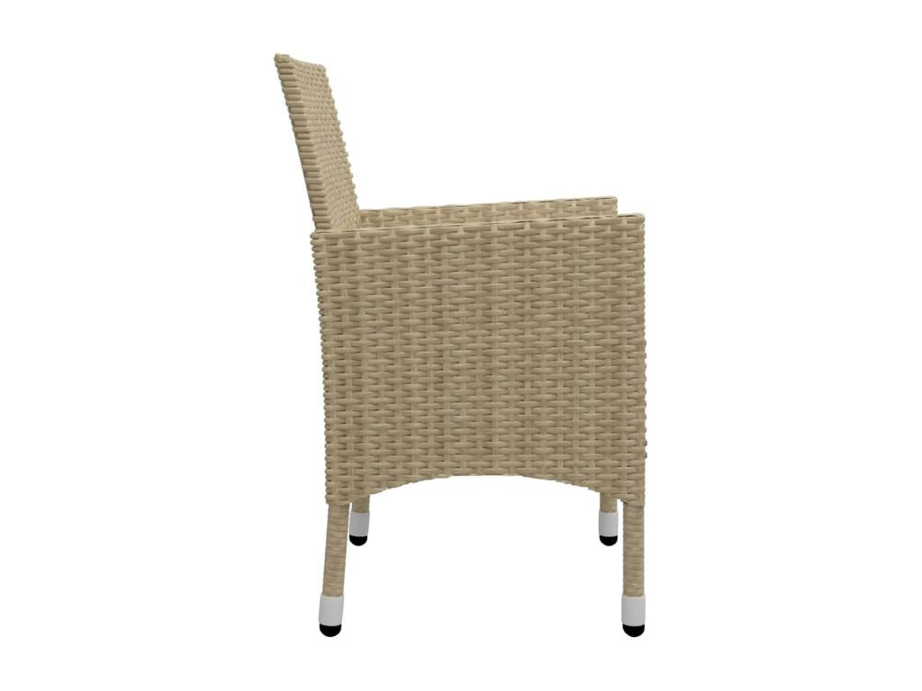 Ensemble de salle à manger de jardin 5 pièces Beige MAIM53465