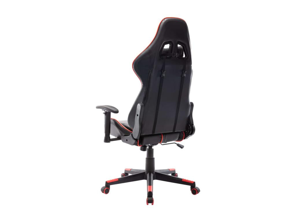 Chaise de jeu Noir et rouge Cuir artificiel FLOO05209