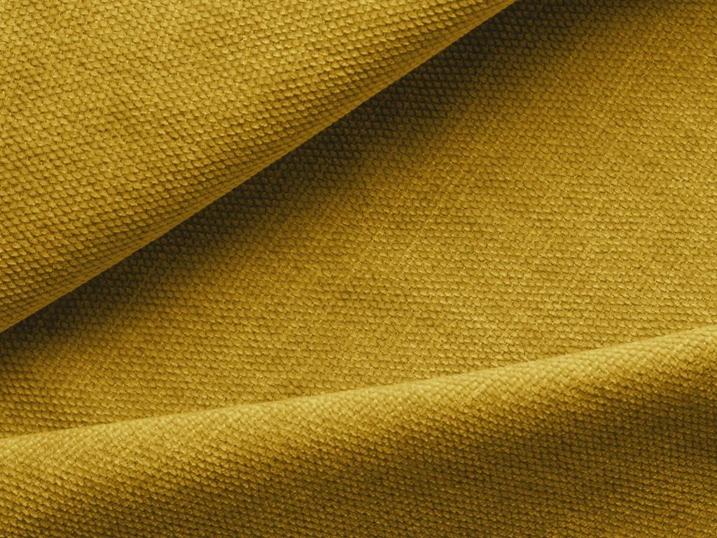 Canapé d'angle gauche en tissu chenille - moutarde - Elariva EVJH85144