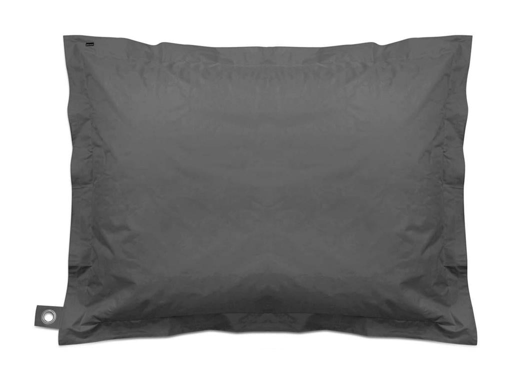 Pouf de jardin en polyester gris 180x145 cm ERES86157