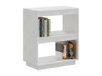 Bibliothèque Blanc 60x35x71 cm Bois de pin massif OSRC23599