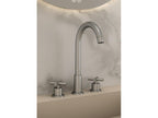 Robinet mitigeur lavabo sur plage Nickel brossé - Boisona GTHV64531