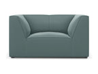 Boisona - Fauteuil Boisona en velours menthe - 120x92x69cm LVFG26852