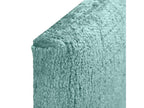 Boisona Tête de Lit laine naturelle 90x105cm avec pieds de Lit 80/90 - Vert d'eau IXKR88574