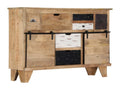 Buffet 140x38x90 cm Bois de manguier massif PCBZ18998