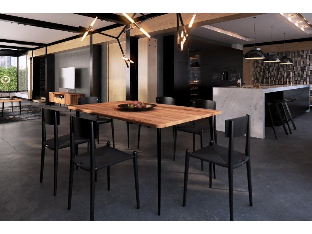 Table naturelle, 100 x 180 cm